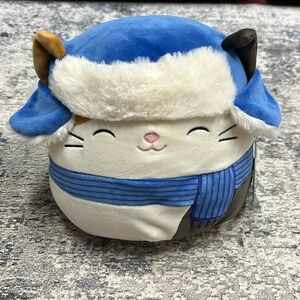 Cam the Cat with Trapper Hat 7.5” Squishmallow